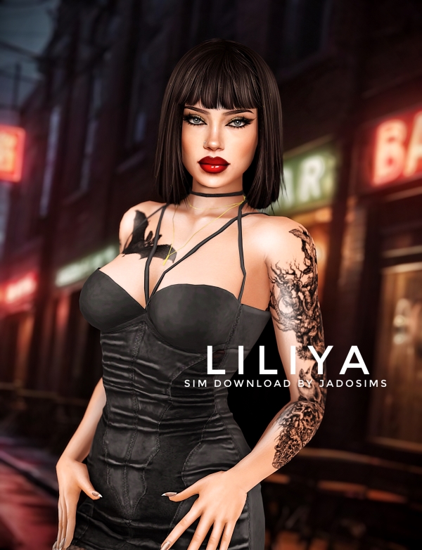 Alpha Liliya (Sim Download) by shopwithflynnn - The Sims 4 Custom Content