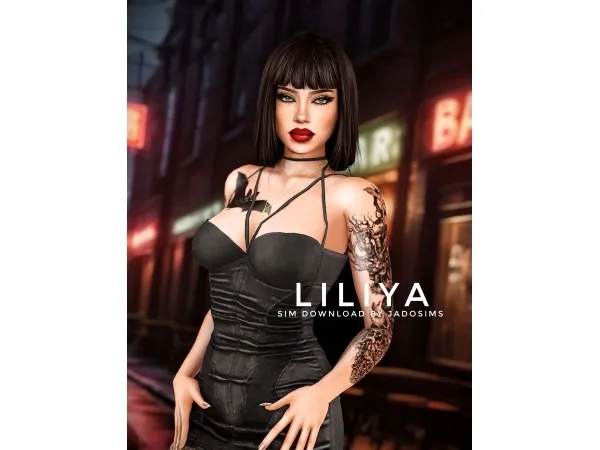 Alpha Liliya (Sim Download) - The Sims 4 Custom Content