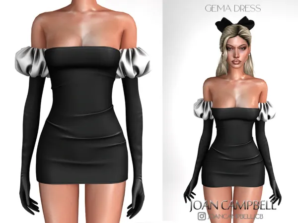 Sims 4 GEMA SET by Joan_Campbell_Beauty_