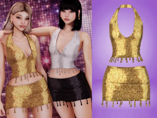 Alpha Countdown Crush Set - The Sims 4 Custom Content