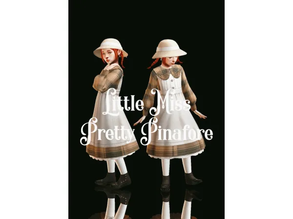 Little Miss Pretty Pinafore by esotericas