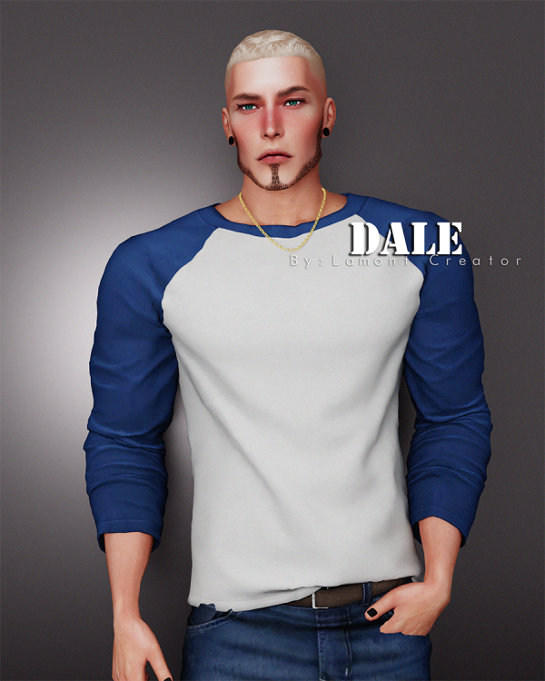 Mix dale male sim by lamontcreatorr - The Sims 4 Custom Content