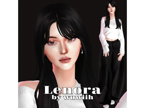 Sims 4 Lenora by wuwiih01