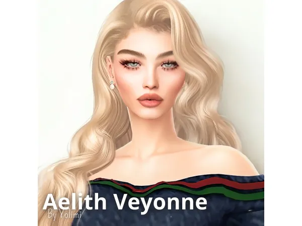 Sims 4 Aelith Veyonne u2013 The Timeless Muse