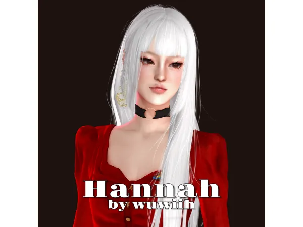 Alpha Hannah by wuwiih01 - The Sims 4 Custom Content