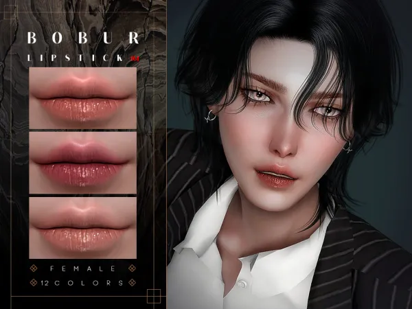 Alpha Semi matte lipstick - The Sims 4 Custom Content