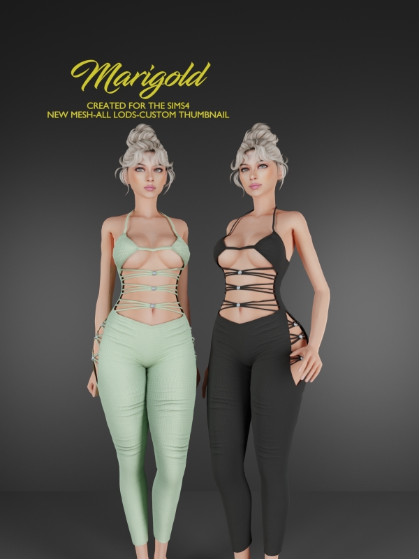 Alpha MARIGOLD EFOZZY by marigoldsims - The Sims 4 Custom Content