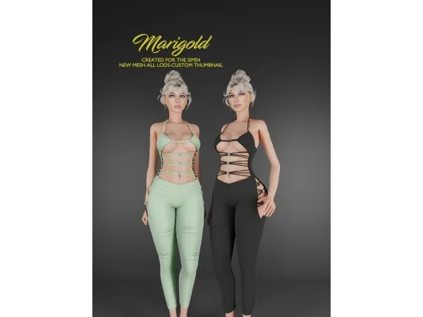 Alpha MARIGOLD EFOZZY - The Sims 4 Custom Content