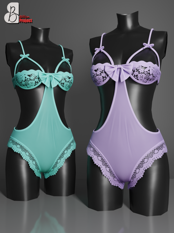 Alpha BillionProject Quira Lingerie by billion_project666 - The Sims 4 Custom Content