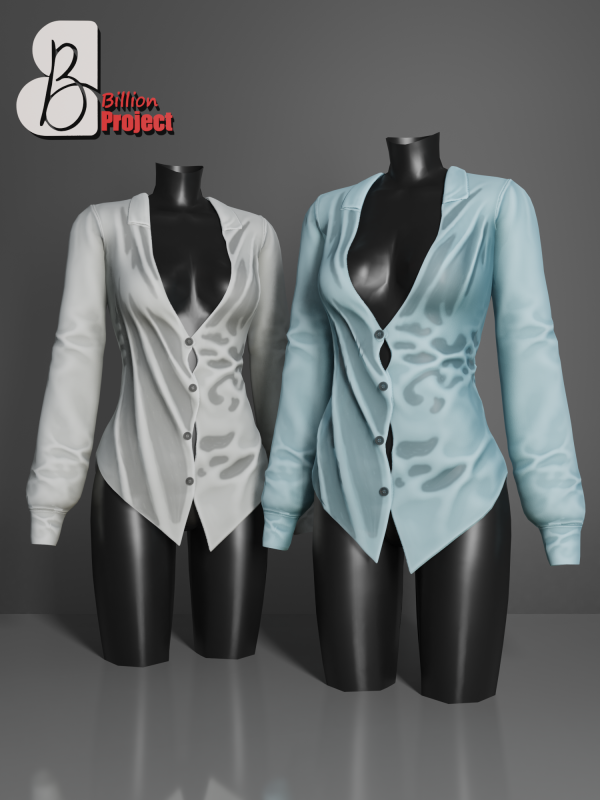 Alpha BillionProject Sharina Pajama by billion_project666 - The Sims 4 Custom Content
