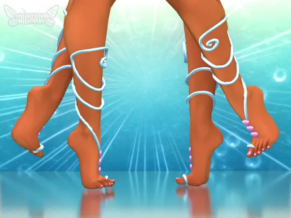 Mix AishaLayla Shoes Enchantix - The Sims 4 Custom Content
