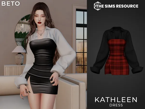 Sims 4 Kathleen (Dress) by Beto_ae0