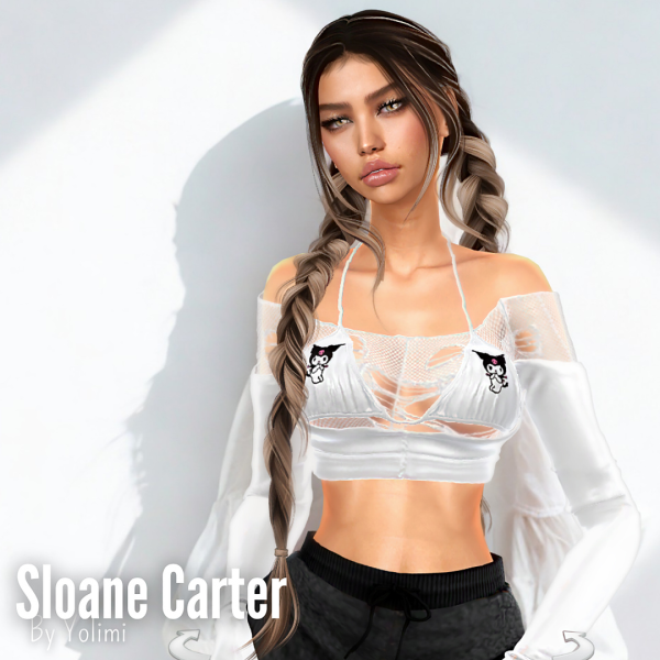 Alpha Sloane Carter The Sporty Glam Muse by yolimi - The Sims 4 Custom Content