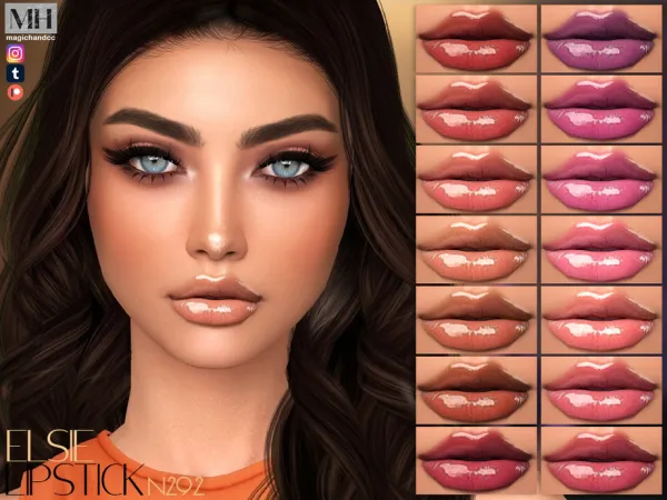 Sims 4 Elsie Lipstick N292
