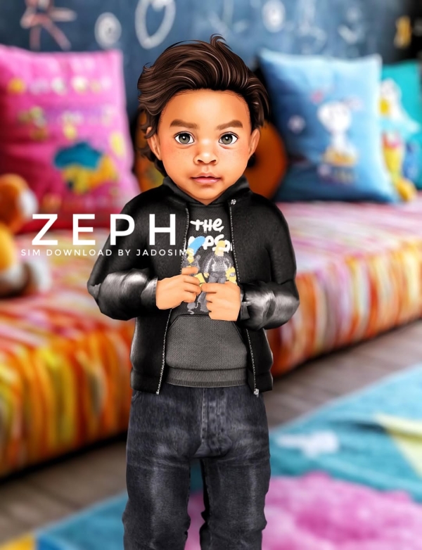 Alpha Ayline Zeph (Sim Download) by shopwithflynnn - The Sims 4 Custom Content
