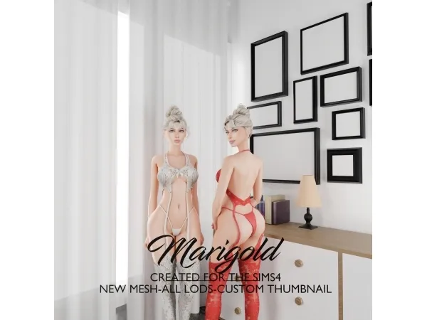 Sims 4 MARIGOLD TS4- NOUVA JUMPSUIT