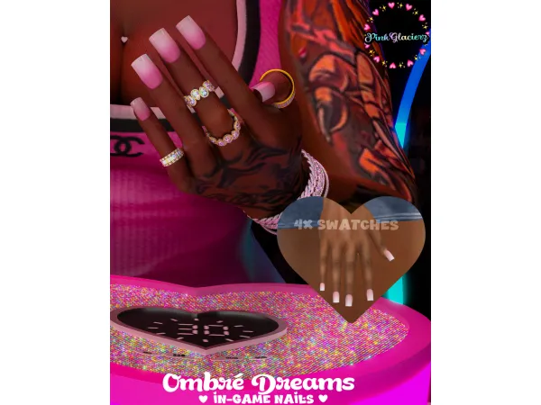 Sims 4 Ombru00e9 Dreams by PinkGlacierz