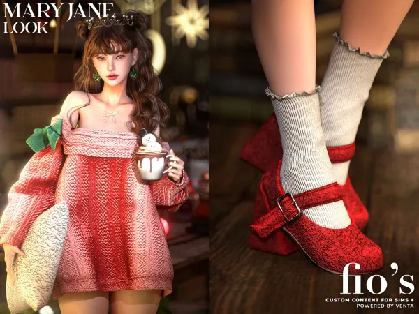 Alpha Fio's Frosty Collection - The Sims 4 Custom Content