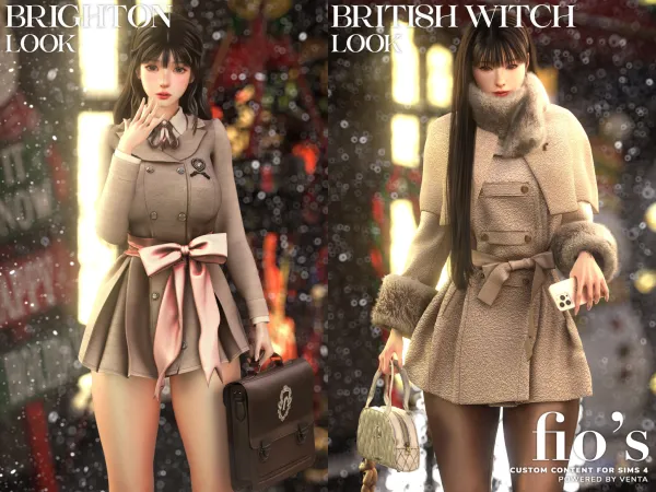 Alpha Fio's Frosty Collection - The Sims 4 Custom Content