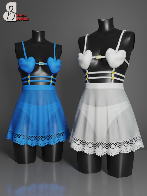 Alpha BillionProject Valen LIngerie by billion_project666 - The Sims 4 Custom Content