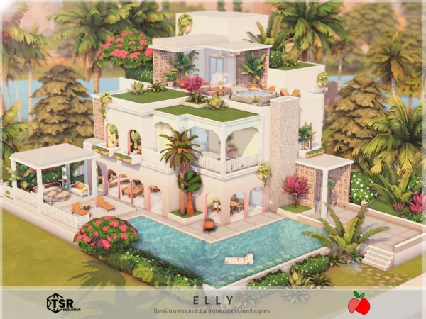 Maxis Match Elly no by melapples - The Sims 4 Custom Content