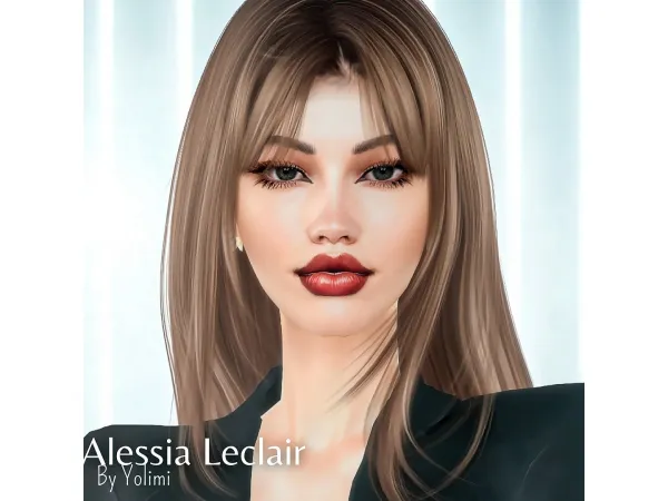 Sims 4 Alessia Leclair
