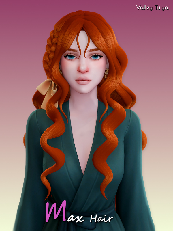 Maxis Match Maximilian Hair by simsfinds - The Sims 4 Custom Content