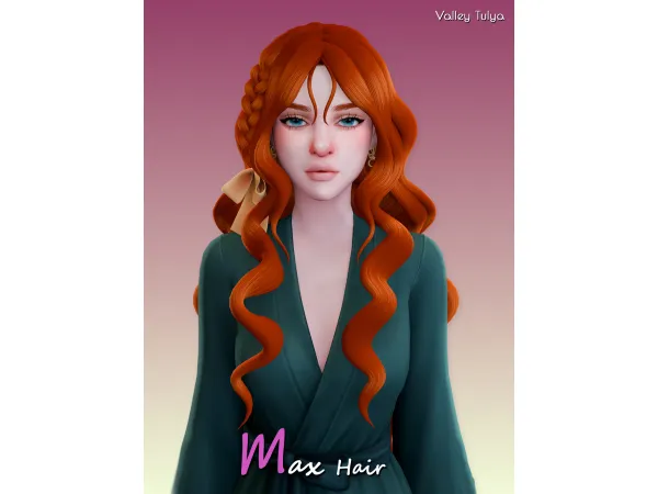 Sims 4 Maximilian Hair by HelenaVtulya