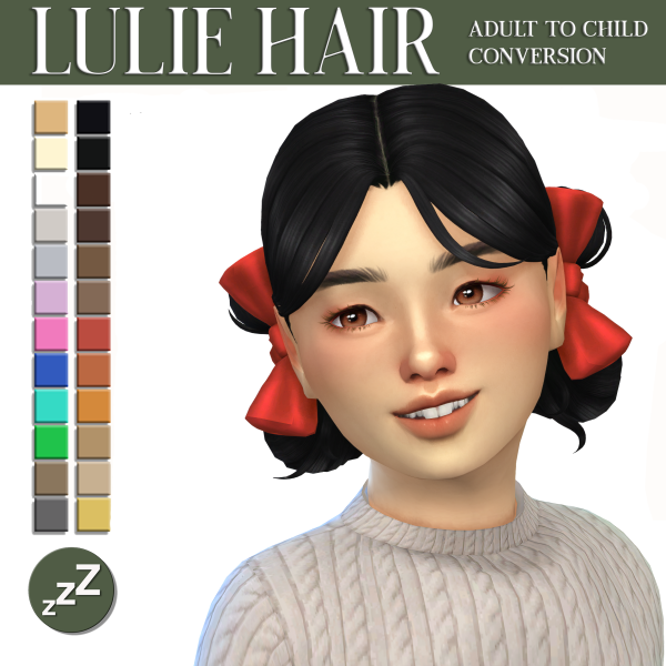 Maxis Match TwistedCat hair conversions by simsfinds - The Sims 4 Custom Content