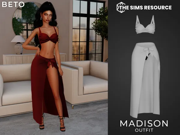 Alpha Madison (Set) by Beto_ae0 - The Sims 4 Custom Content
