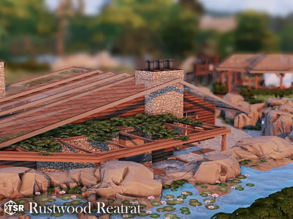 Sims 4 Rustwood Retreat l noCC