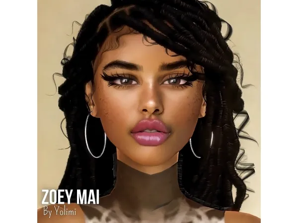 Sims 4 Zoey Mai u2014 The Urban Glow