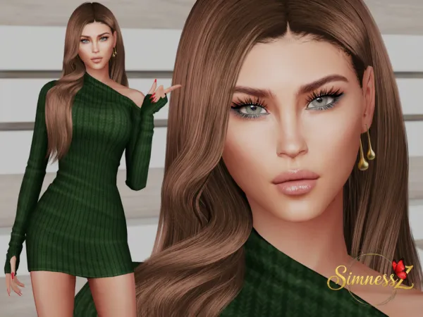 Alpha Alessia Papadaki - The Sims 4 Custom Content
