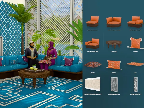 Marrakesh Living Room