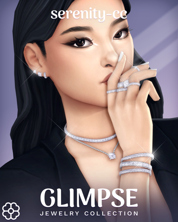 Maxis Match Glimpse Jewelry Collection by simsfinds - The Sims 4 Custom Content