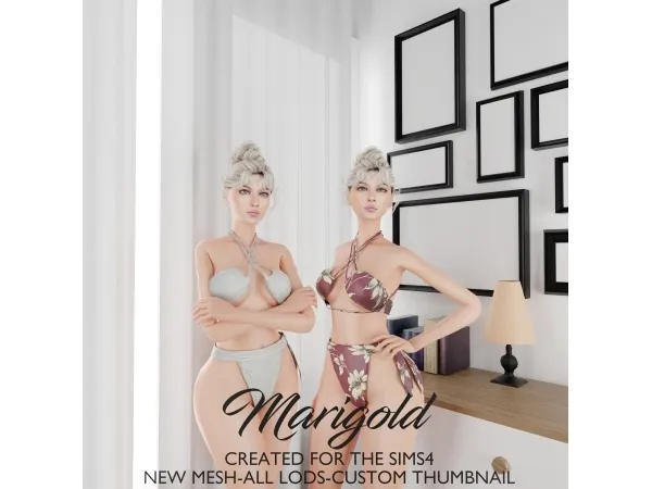 Sims 4 MARIGOLD TS4- LIPA LINGERI