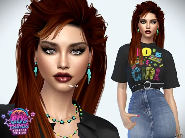 Sims 4 80's Things - Ottavia Vitrone