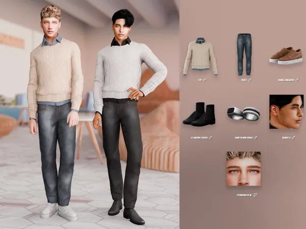 Knot Over It Male Lookbook