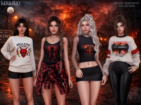 Alpha END OF BEGINNING feat Busra tr - The Sims 4 Custom Content