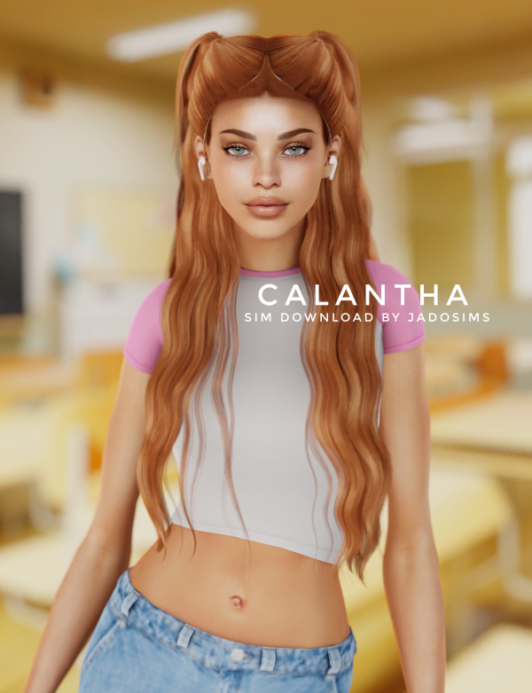 Alpha Calantha (Sim Download) by shopwithflynnn - The Sims 4 Custom Content