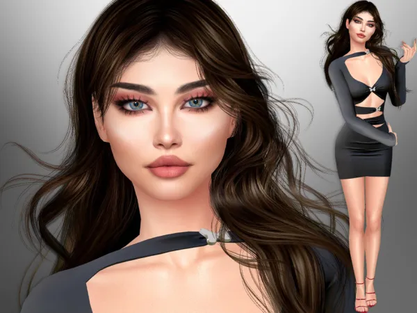 Sims 4 Carissa Sotelo by divaka45