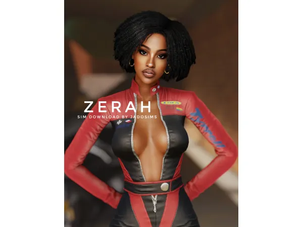 Sims 4 Zerah ♡ (Sim Download)