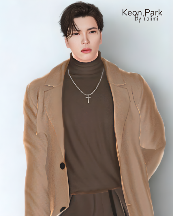 Alpha Keon Park Urban Sophisticate Sim by yolimi - The Sims 4 Custom Content