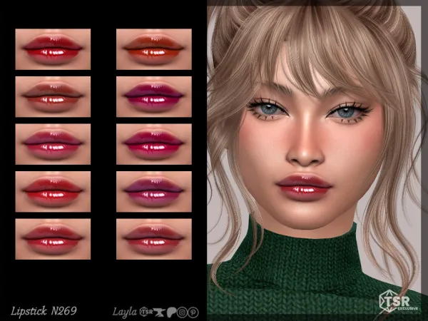 Sims 4 tsr - Lipstick N269