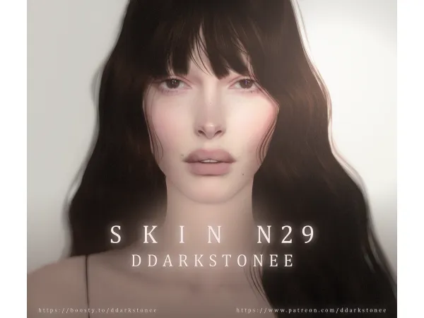 Sims 4 SKIN N29 by ddarkstonee