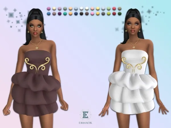 Sims 4 ErinAOK Womens Dress 011426
