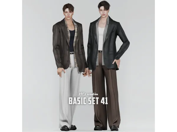 Alpha [KK] Basic set 41 by KK_creations - The Sims 4 Custom Content