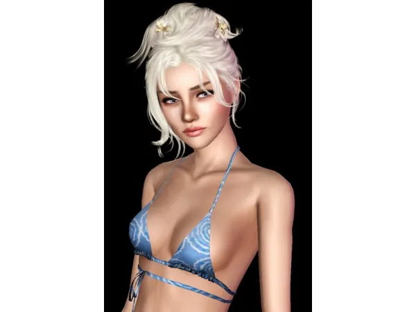Sims 3 Alpha Tied Up / Updo Hairstyles CC: SClub Punk Rebels 080625 Conversion by melsts3cc