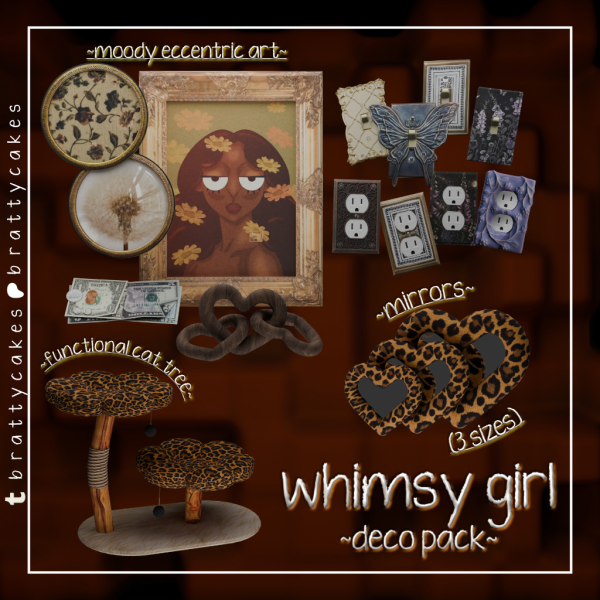 Alpha Whimsy Girl by simsfinds - The Sims 4 Custom Content