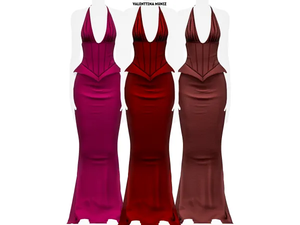Alpha Victtoria Dress Exclusive Content - The Sims 4 Custom Content